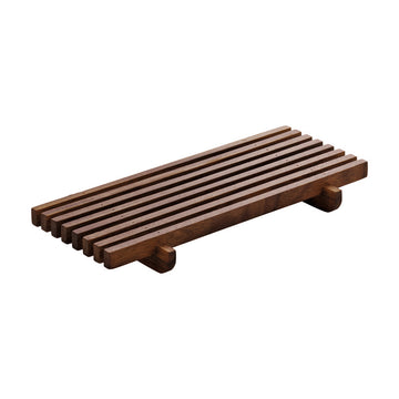 Rectangular Grid 7.1" x 3.5" Walnut by Playground