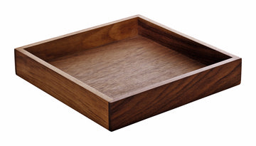 Menage Square 7.1" x 7.1" Walnut by Playground