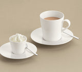 White Dual Well Saucer 6.5