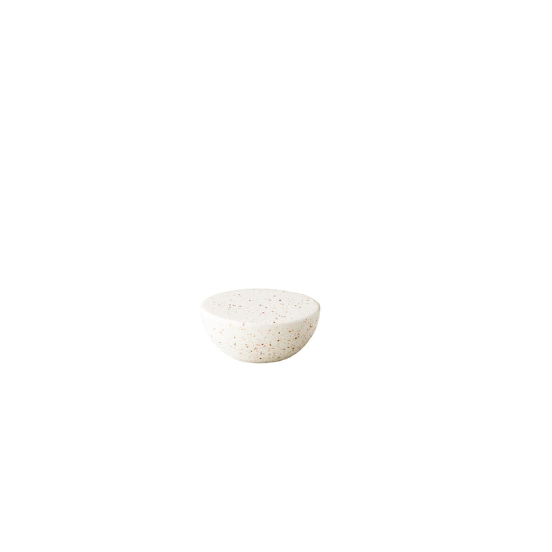 White Half Sphere 3.3" dia. x 1.6" ShApes by Studio Raw