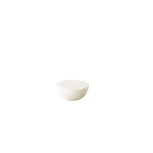 White Half Sphere 3.3" dia. x 1.6" ShApes by Studio Raw