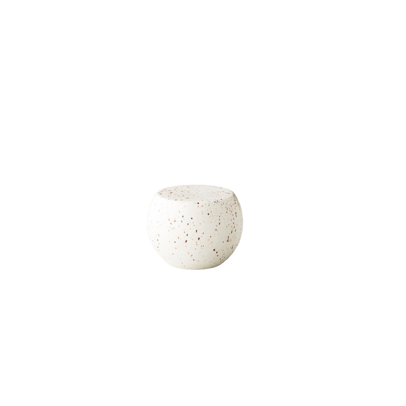White Orb 3.9" x 2.8" ShApes by Studio Raw