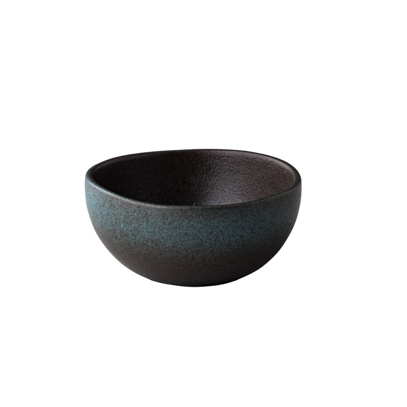 Green Dip Bowl 4.3" dia. x 2.0" 8.3 oz Q Authentic Stone by Studio Raw