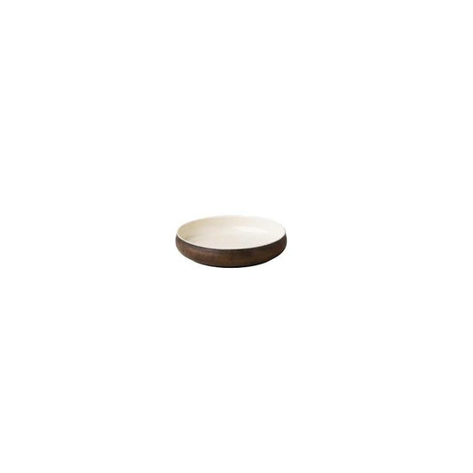 Metallic Gold Deep Plate 9.4" dia. X 2.0" 54.1 oz Premium by Studio Raw