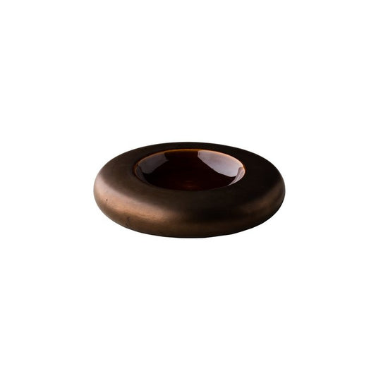 Metallic Gold Presentation Bowl 8.7" dia. X 2.0" 5.6 oz Premium by Studio Raw