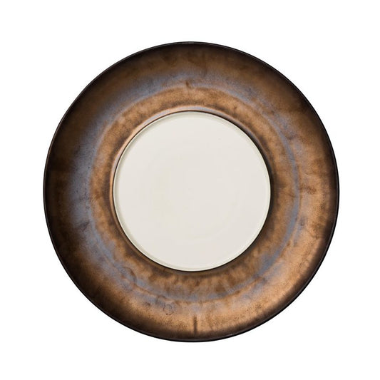 Metallic Gold Plate 13.3" dia. X 1.1" Premium by Studio Raw