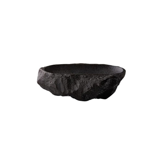 Flat Oval Stone 9.1" x 5.9" x 2.6" Premium by Studio Raw