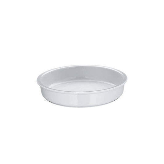 Porcelain insert 13.1" dia. x 2.1" 106 oz Neutral by Hepp