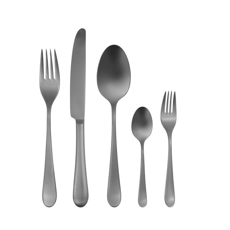 Dessert Fork 7.5" Signum PVD Gun Metal Stonewashed by WMF