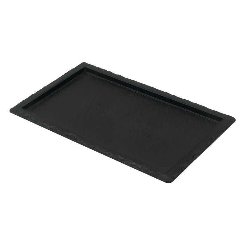 Black SlateLook 1/1 Platter 21.6