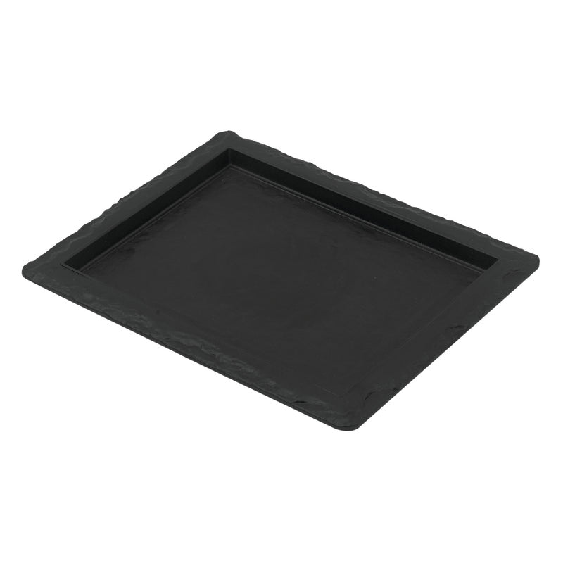 Black SlateLook 1/2 Platter 12.8
