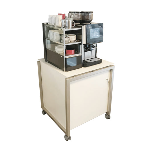 Square Coffee Station Stage 31.1" x 31.1" x 36.8" Stage by Venta