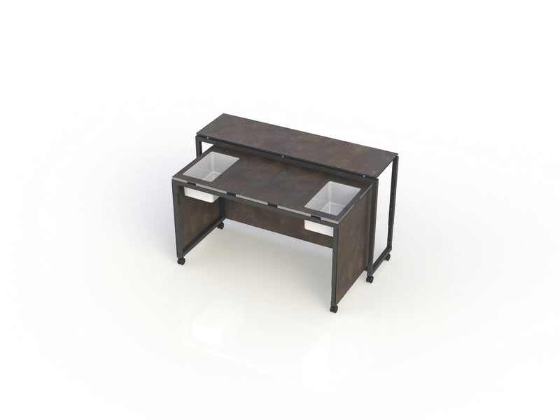 Mobile Bar with Ice Well Stage_83 70.8" x 39.3" x 43.1" Stage by Venta