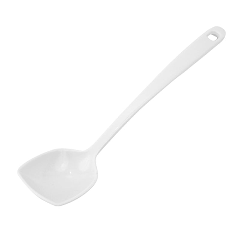 White Solid Spoon 8.7