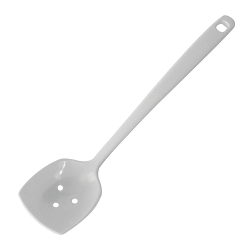 White Perforated Spoon 9.8