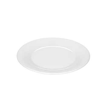 White Flat Plate 9.1" dia. Avantgarde & Coffeelings by Bauscher