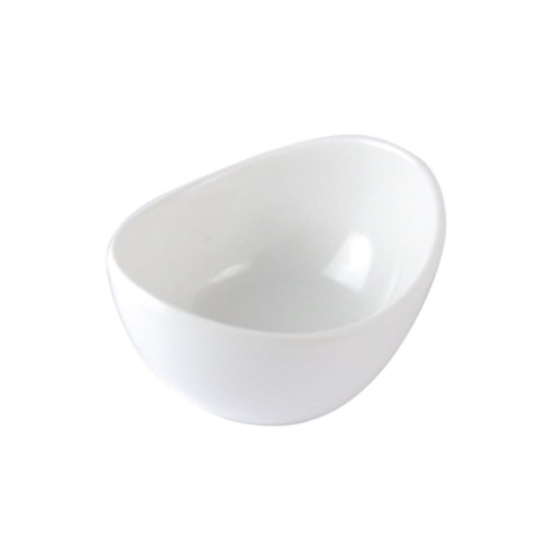 White Oval Sauce Cup 3.2
