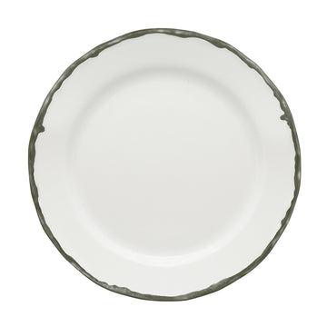 Grey Flat Plate 6.1" dia. Marie Christine by Bauscher