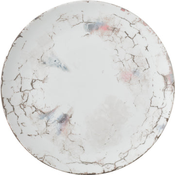 Carrara Coupe Plate 8" dia. Carrara by Bauscher