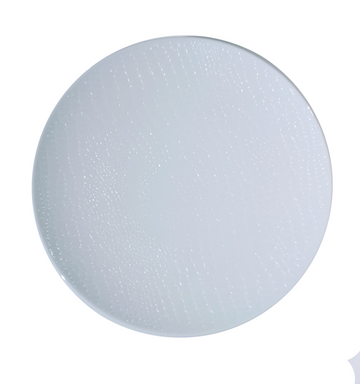 White Coupe Plate 8" dia. Caiman by Bauscher