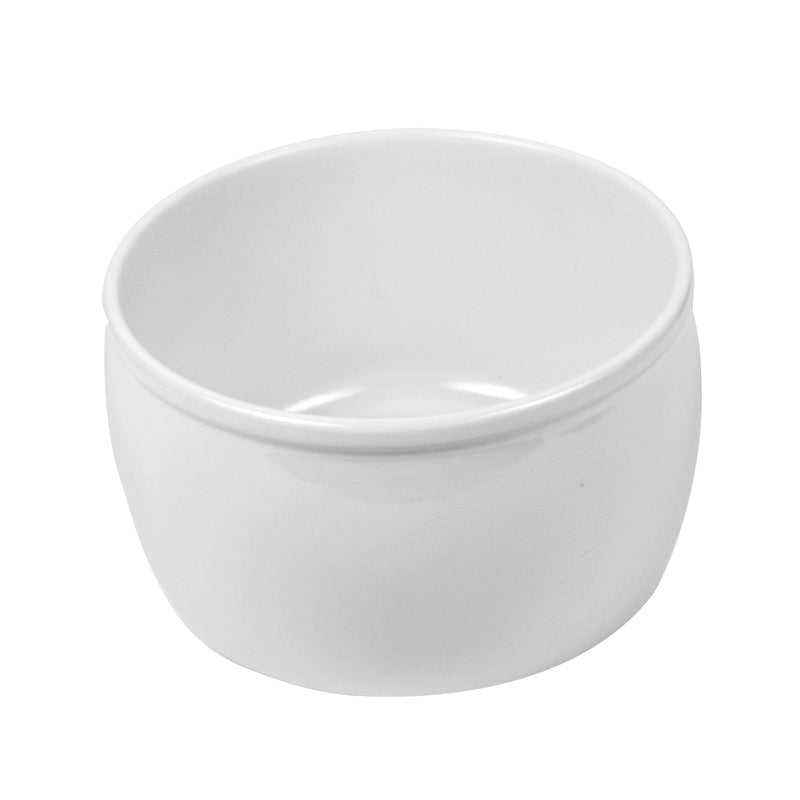 White Melamine Dressing Pot 8.1
