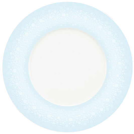 Sky Blue Flat Plate 12.1" dia. Snow & Frost by Bauscher