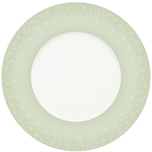 Sage Green Flat Plate 12.1" dia. Snow & Frost by Bauscher