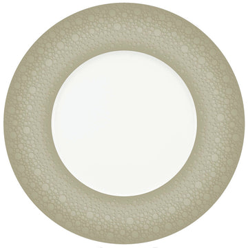 Caramel Flat Plate 12.1" dia. Snow & Frost by Bauscher