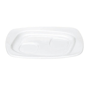 Saucer 6.7" x 5.2" Solutions by Bauscher