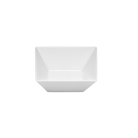 White Deep Plate 6.2" x 5.9" Relation Today by Bauscher
