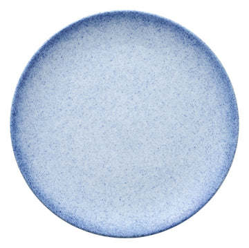 Blush Dodgerblue Plate flat Coupe 7.8" dia. Ombre by Bauscher