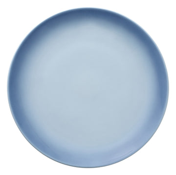 Nuance Dodgerblue Plate flat Coupe 7.8" dia. Ombre by Bauscher