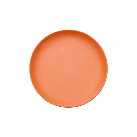 Nuance Dark Orange Coupe Plate 10.3" dia. Ombre by Bauscher