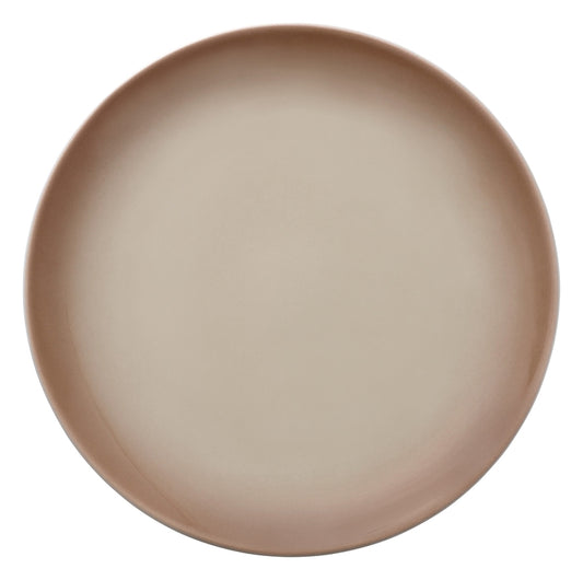 Nuance Burlywood Plate flat Coupe 11" dia. Ombre by Bauscher