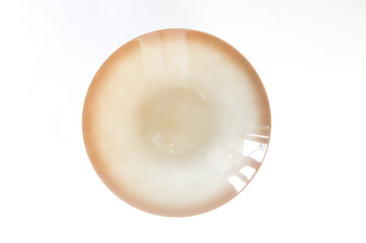 Nuance Burlywood Plate deep Coupe 11.8" dia. Ombre by Bauscher