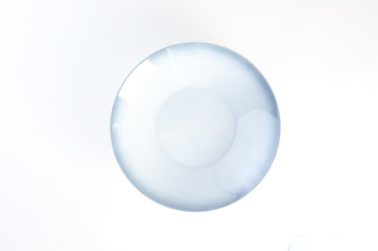 Nuance Light Grey Plate deep Coupe 11.8" dia. Ombre by Bauscher