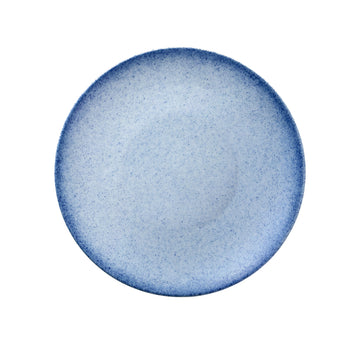 Blush Dodgerblue Plate deep Coupe 11.8" dia. Ombre by Bauscher