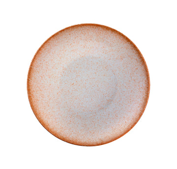 Blush Dark Orange Plate deep Coupe 11.8" dia. Ombre by Bauscher