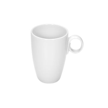Nuance Dark Orange Mug 9.5 oz Ombre by Bauscher