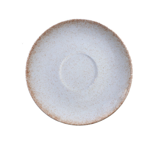 Blush Burlywood Saucer 4.7" dia. Ombre by Bauscher