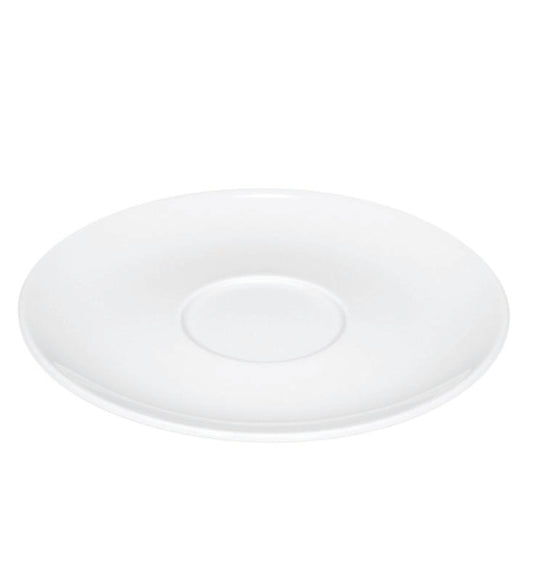 White Coupe Saucer 7.5" dia. x 0.8" Avantgarde & Coffeelings by Bauscher