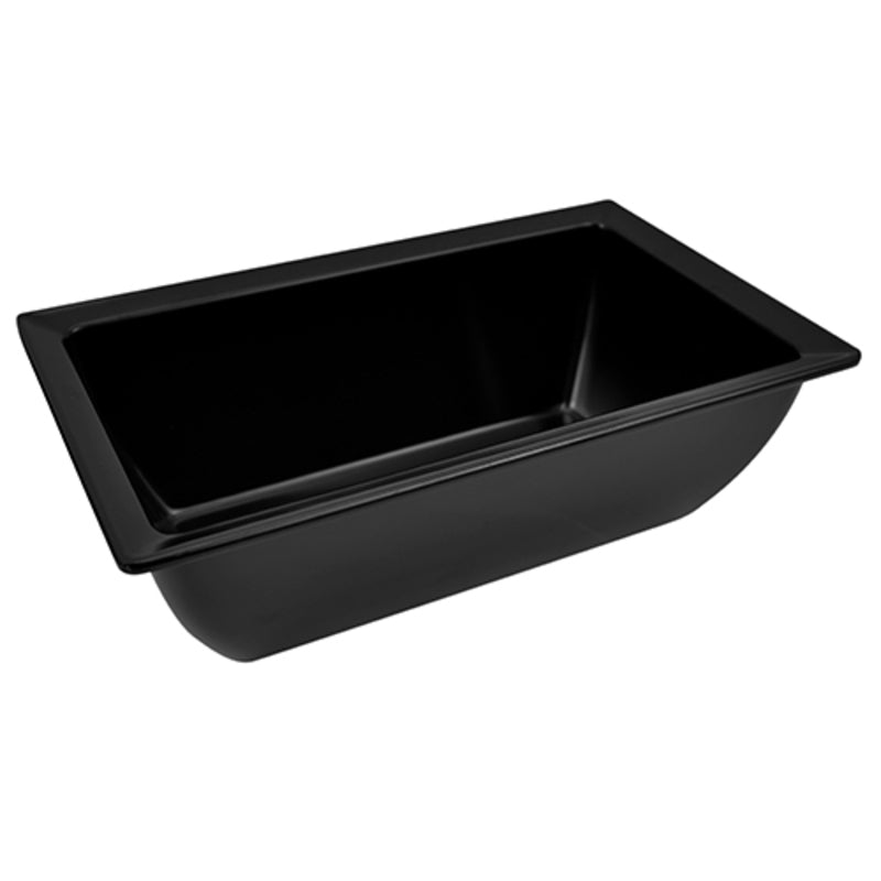 Black 1/4 Size Gastro Tray 10.4