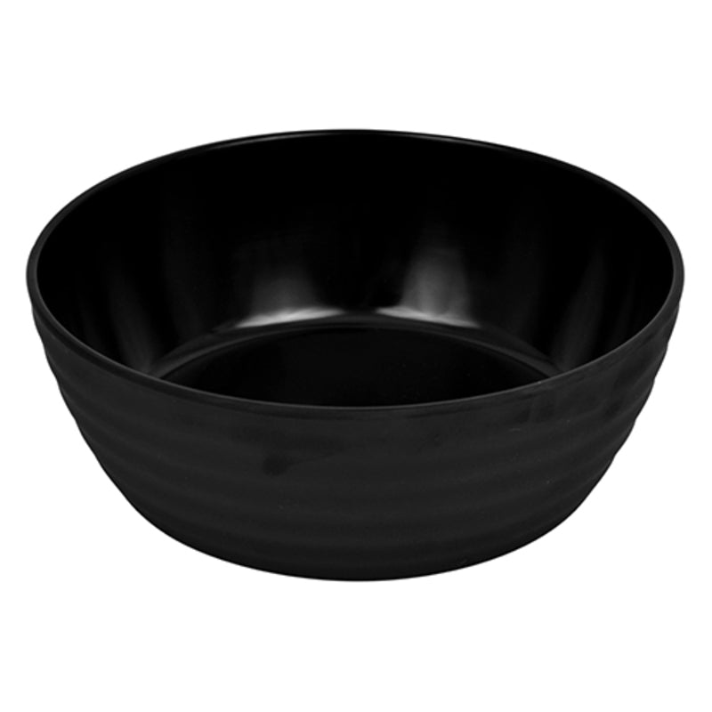 Black Ripple Bowl 7.8