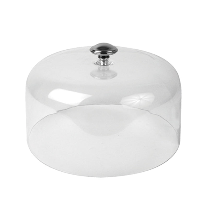 Clear SAN Lid with Zinc Alloy Handle 10.6