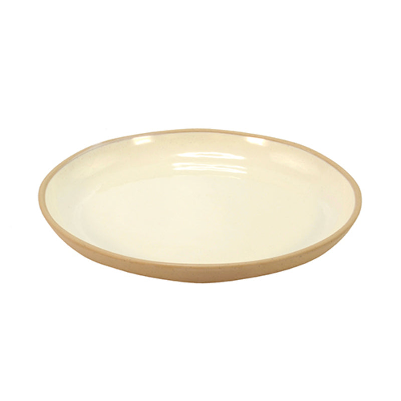 Cream Marl Deep Dish 15.3