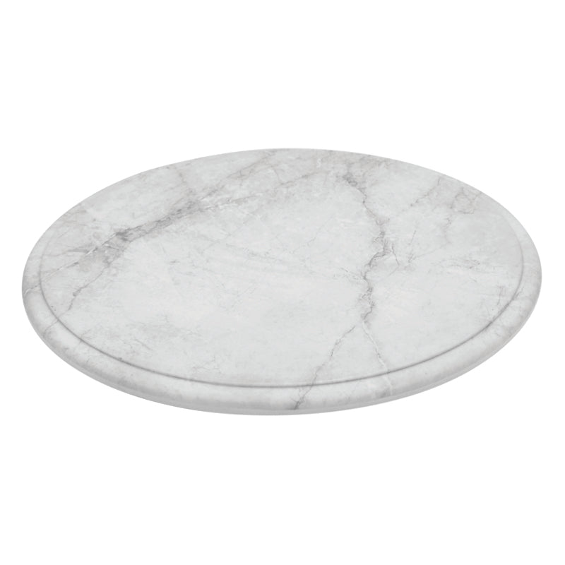 White Carrara Marble Platter 11.3