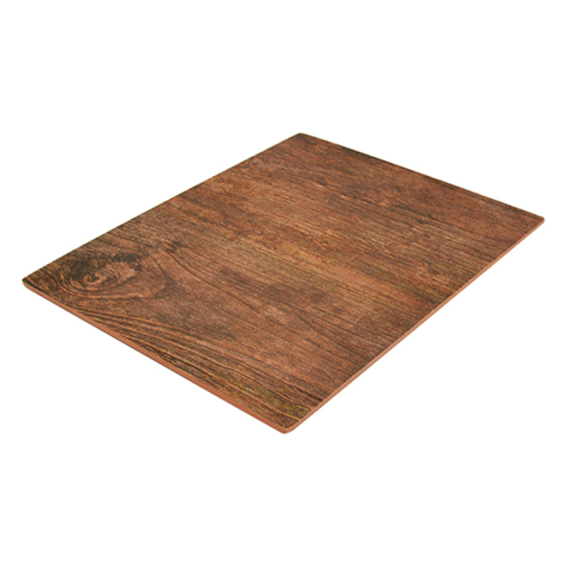 Rustic Wood 1/2 Platter 10.4