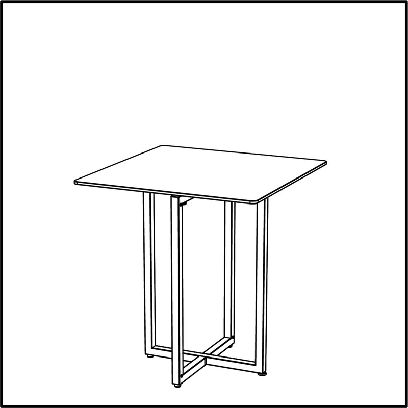 Square Scape_70 27.5" x 27.5" x 29.5" Scape by Venta