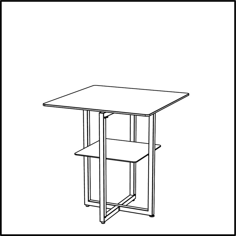 Square Scape_70 27.5" x 27.5" x 29.5" Scape by Venta