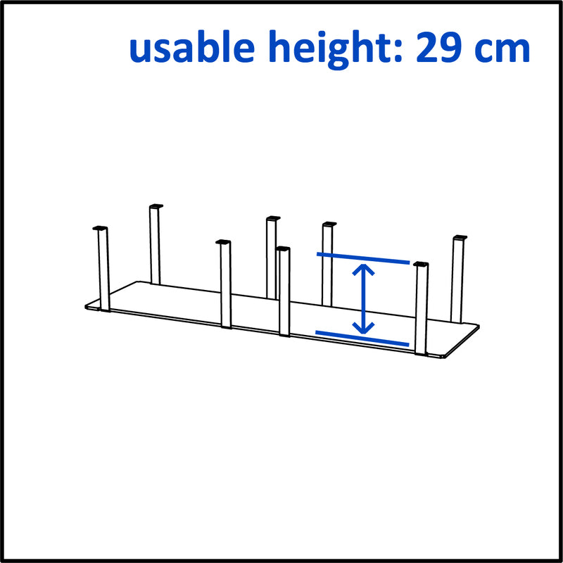 Small Shelf Stage_50 60.6" x 16.8" x 13.7" Stage by Venta
